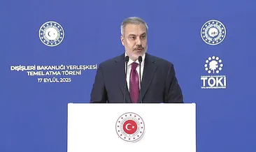 Bakan Fidan yeni yerleşkenin temel atma töreninde konuştu: Tek çatı altında modern bir karargaha sahip olacağız