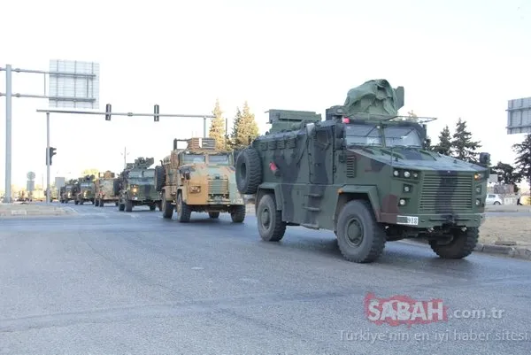 Suriye Sınırı'na askeri sevkiyat