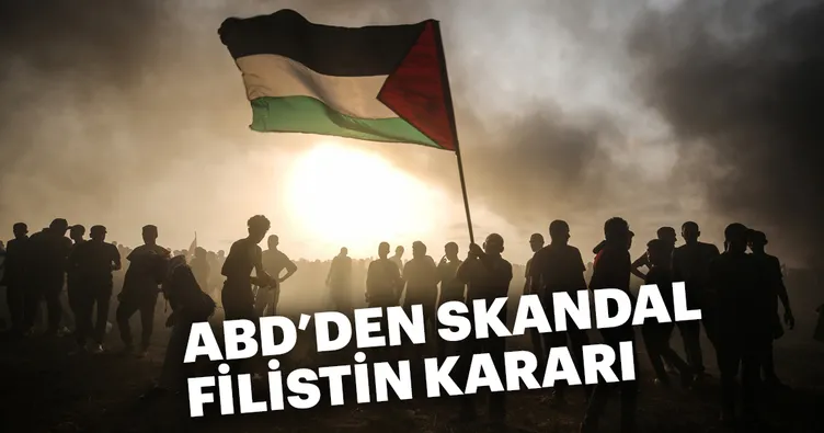 Son dakika: ABD Filistin’e yardımı kesti