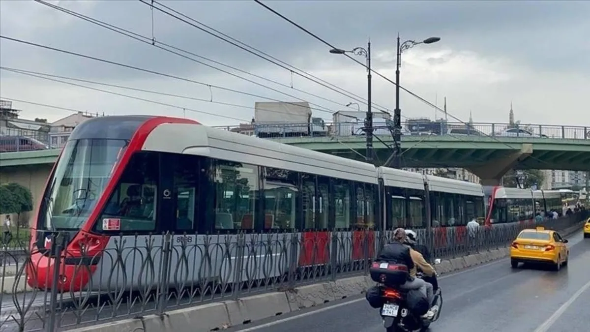 İstanbul'da Soğanlı-Bağcılar tramvay seferleri durduruldu