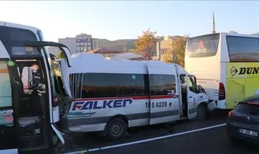Çankırı’da zincirleme kaza: 36 kişi yaralandı