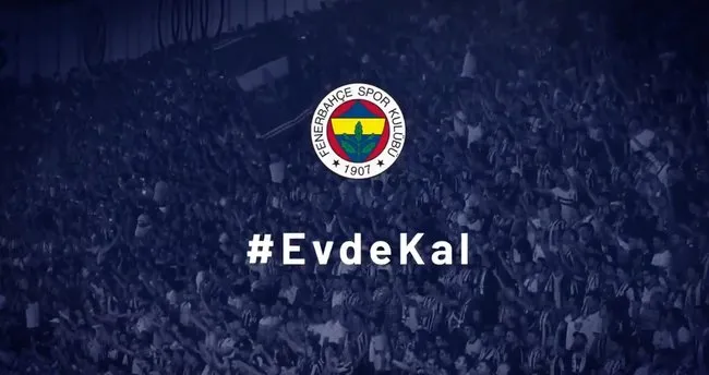Fenerbahçe'den 'Evde kal' videosu