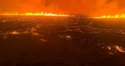 İzlanda yanardağ patlaması izle! Öncü depremler haftalar sürmüştü… İzlanda’da volkan patlaması gerçekleşti
