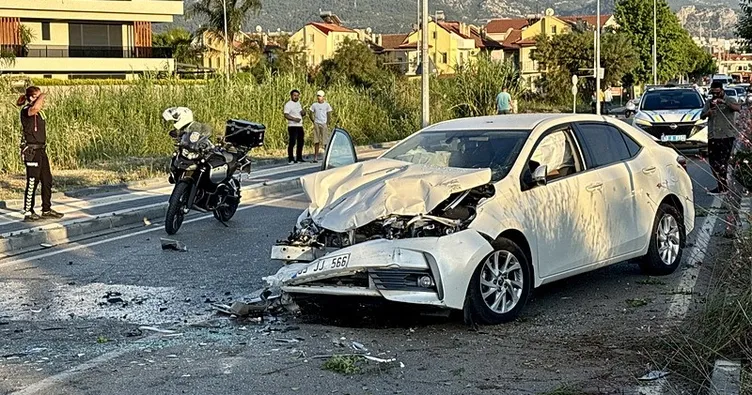 Fethiye’de otomobiller çarpıştı: 1 ölü, 3 yaralı