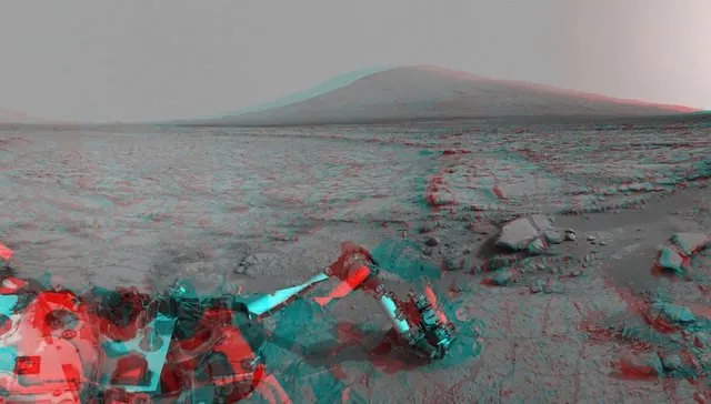 Robot gözünden 3 boyutlu Mars