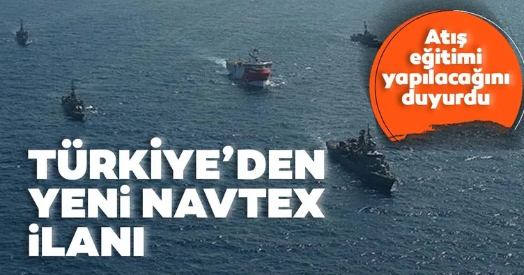 Türkiye’den Doğu Akdeniz’de yeni Navtex ilanı!