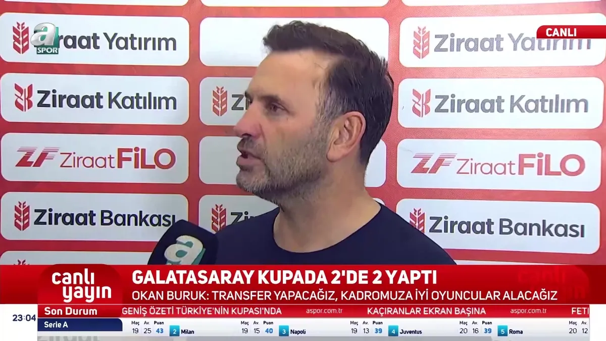 Okan Buruk'tan flaş transfer açıklaması: Elit oyuncular zaman alıyor! videosunu izle | Son Dakika Haberleri