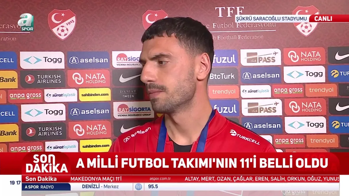 Merih Demiral: Çok yoğun çalışıyoruz videosunu izle