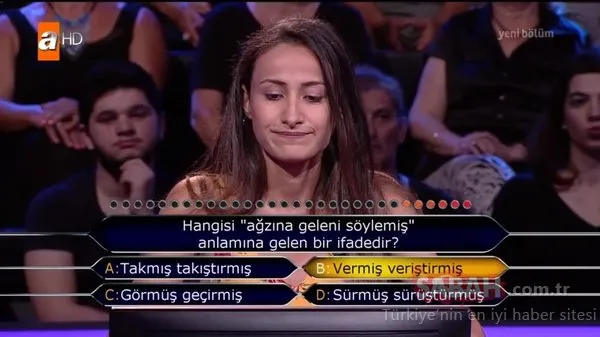 Kim Milyoner Olmak İster? 769. Bölüm tüm soru ve cevapları
