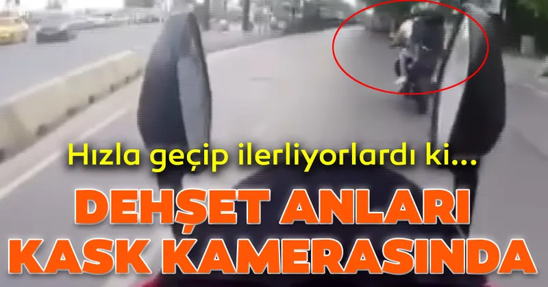 Istanbul Daki Motosiklet Kazasi Kamerada En Son Haber