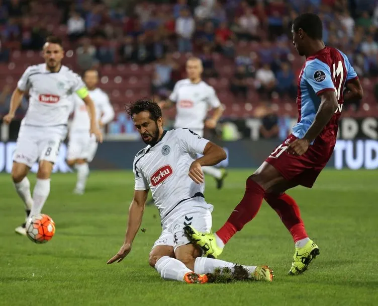 Trabzonspor - Torku Konyaspor maçından kareler