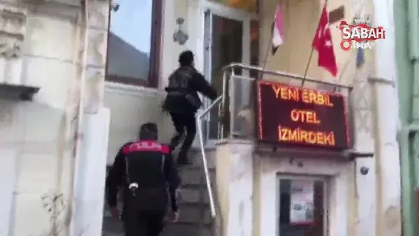 İzmir’de düzensiz göçmenlere konaklama imkanı sağlayan 35 otele işlem yapıldı | Video