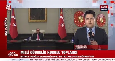 Milli Güvenlik Kurulu toplandı