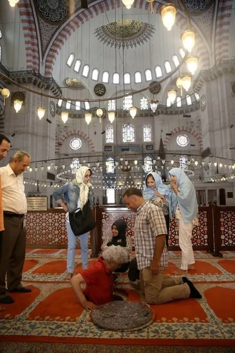 Süleymaniye Caminin gizli dehlizi