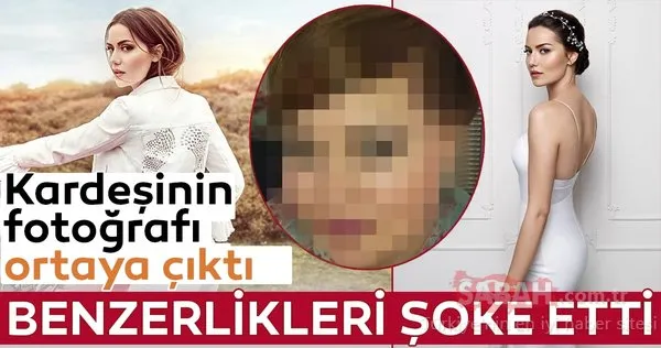 Fahriye Evcen'in kardeşi hayret ettirdi...