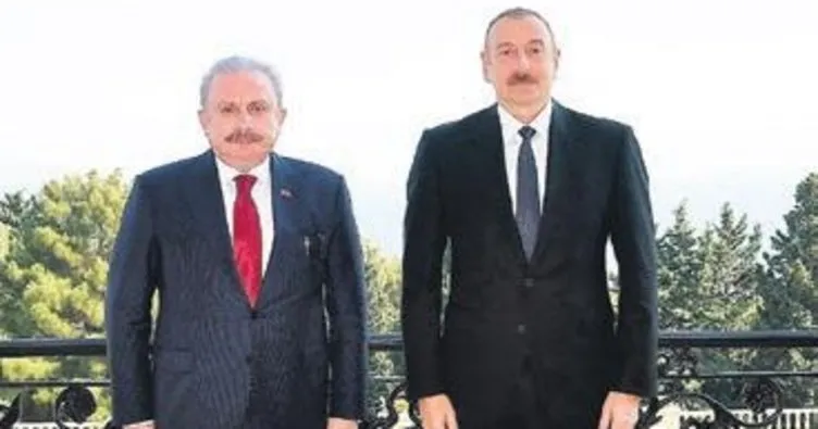 Aliyev’le görüşen TBMM Başkanı Mustafa Şentop: Ermenistan savaş suçundan yargılanmalı