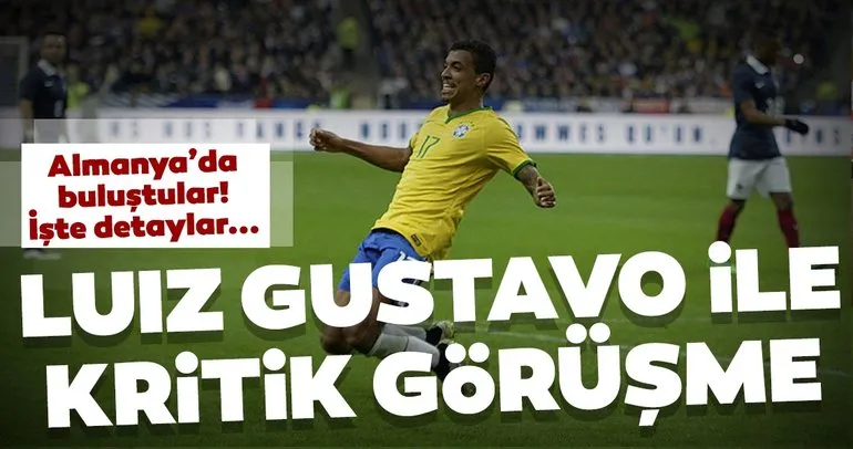 Fenerbahçe transfer haberleri: Luiz Gustavo ile Münih’te görüşme