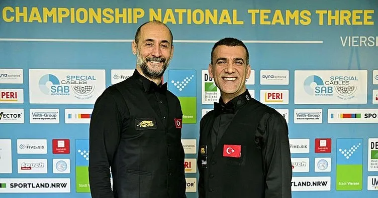 Semih Saygıner ve Tayfun Taşdemir, 3 Bant Bilardo Dünya Şampiyonası’nda finale yükseldi!