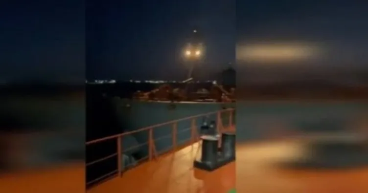 Son dakika: Marmara Denizi’nde gemi kazası!