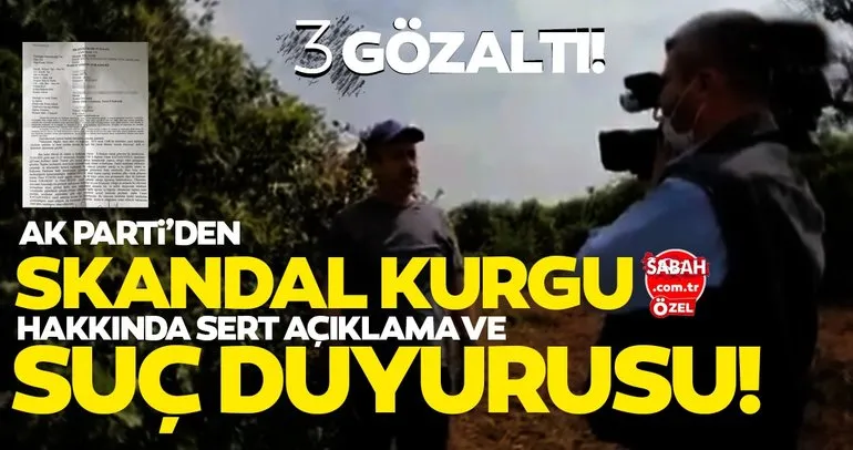 AK Parti’den CHP’nin ’limon kumpası’ yalanına suç duyurusu! 3 kişi gözaltında