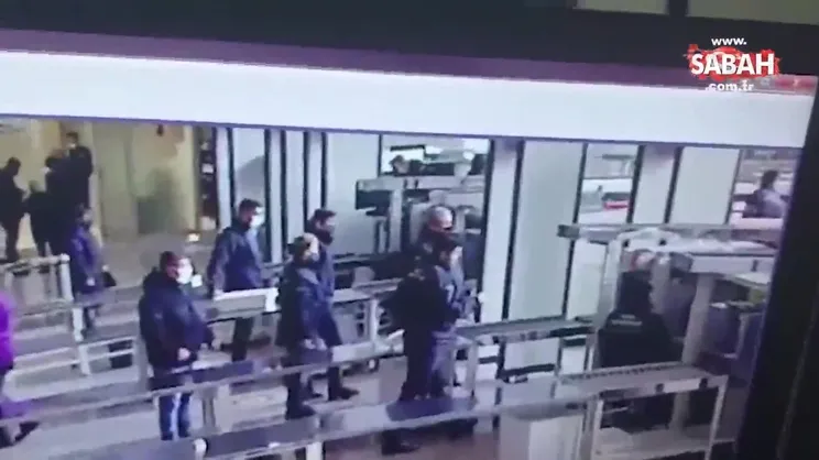 Adliyede kurt başlı bıçak paniği | Video