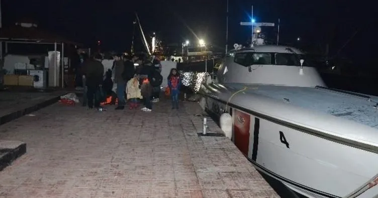 İzmir Dikili’de 38 düzensiz göçmen yakalandı