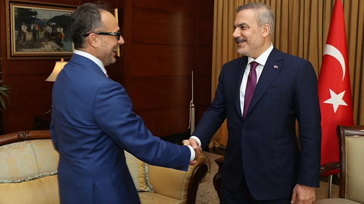 Bakan Fidan TÜRKPA Genel Sekreteri Hasan’ı kabul etti!