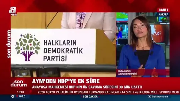 SON DAKİKA: HDP'ye kapatma davasında sıcak gelişme! 'AYM'den ek süre kararı'
