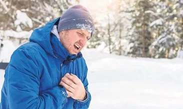 Soğuk havalarda kalp krizi riski daha yüksek