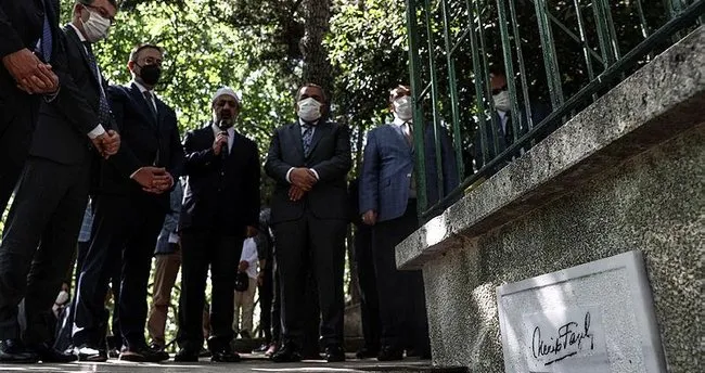 Necip Fazıl Kısakürek unutulmadı