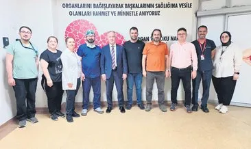 Organ nakliyle hayata bağlandılar #samsun