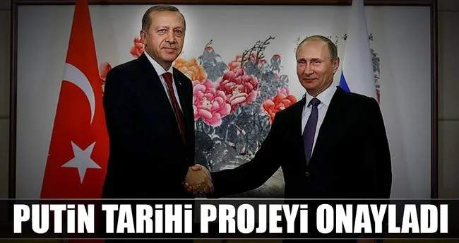 Putin, Türk Akımı’nı onayladı!