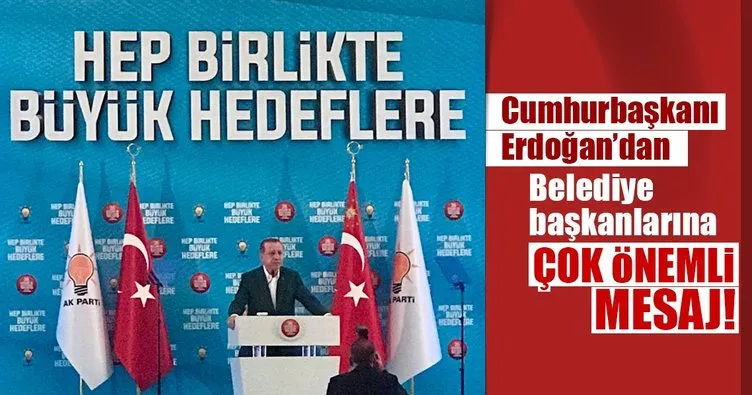 Cumhurbaşkanı Erdoğan’dan istişare kampında önemli mesajlar!