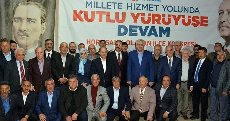 Erzurum AK Parti’de 4 ilçenin 6. Olağan Kongresi yapıldı