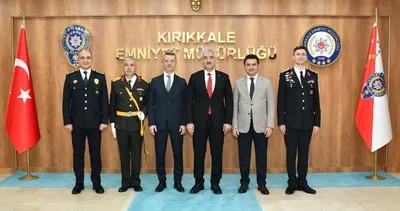 Kırıkkale Protokolünden Emniyet Müdürü Başbuğ’a ziyaret #kirikkale