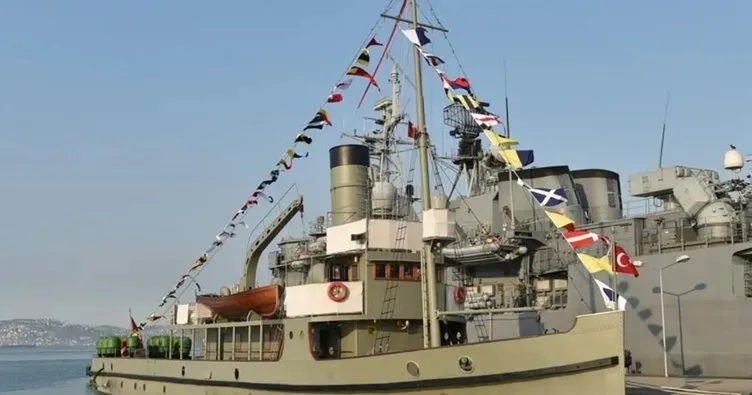 TCG Nusret Marmaris Limanında ziyarete açıldı