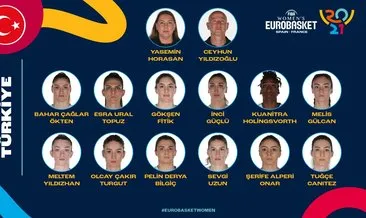 Kadınlar Avrupa Şampiyonası’nda mücadele edecek A Milli Takım’ın 12 kişilik kadrosu belli oldu