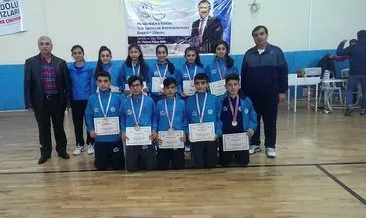 Malatya takımları badmintonda birinci oldu