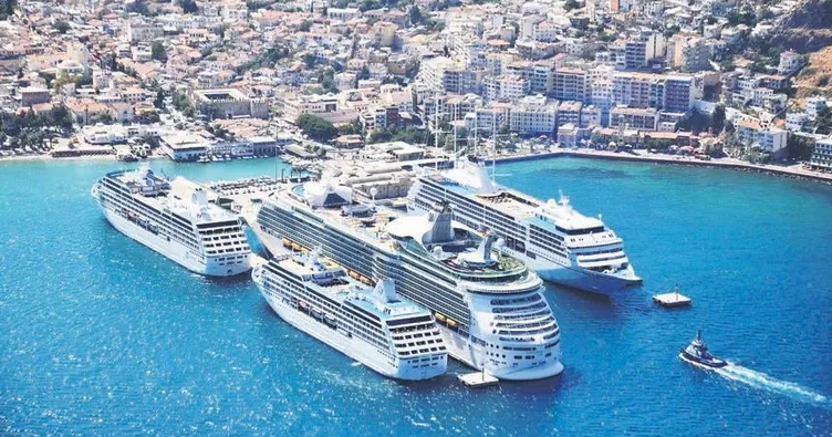 Kruvaziyer turizmi patladı