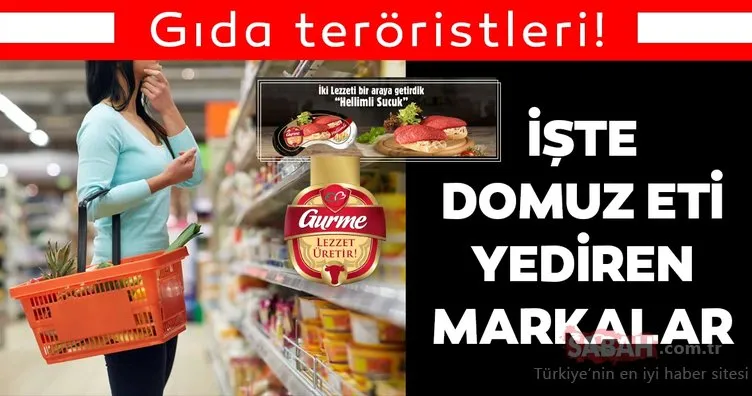 Gıda teröristleri ile ilgili son dakika haberi: Bakanlık yayınladı! Domuz eti içeren hileli ürünler listesinde olanlar...