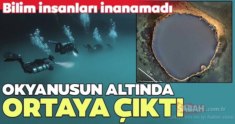 Bilim insanlarını şoke eden olay! Okyanusun altında ortaya çıktı...