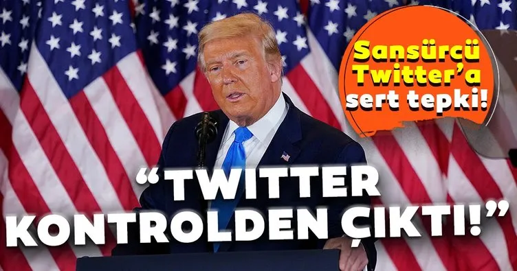 Son dakika haberi: Trump’tan flaş açıklama! Twitter kontrolden çıktı