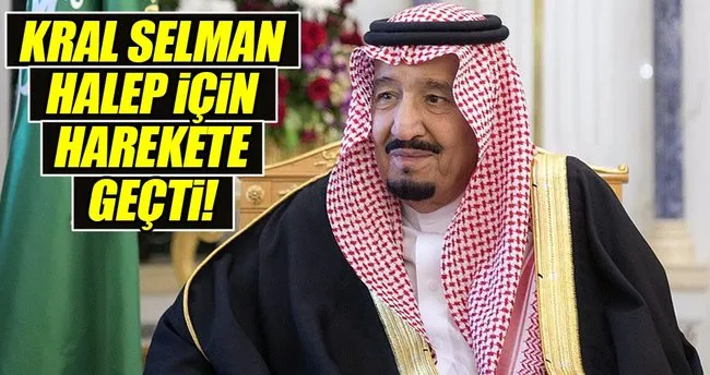 Suudi Arabistan’da Kral Selman’dan Halep için yardım kampanyası!