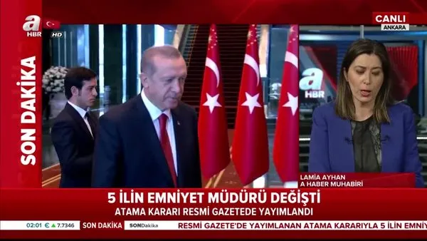 Son dakika! 5 ilin emniyet müdürü değişti! Zafer Aktaş, İstanbul Emniyet Müdürü oldu | Video