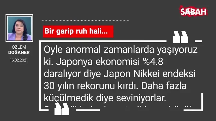 Özlem Doğaner | Bir garip ruh hali...