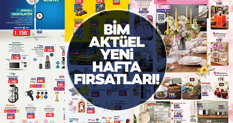 İNDİRİM ZAMANI! BİM AKTÜEL KATALOG 5 HAZİRAN 2026:...