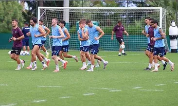 Trabzonspor’da Eyüpspor maçı hazırlıkları başladı