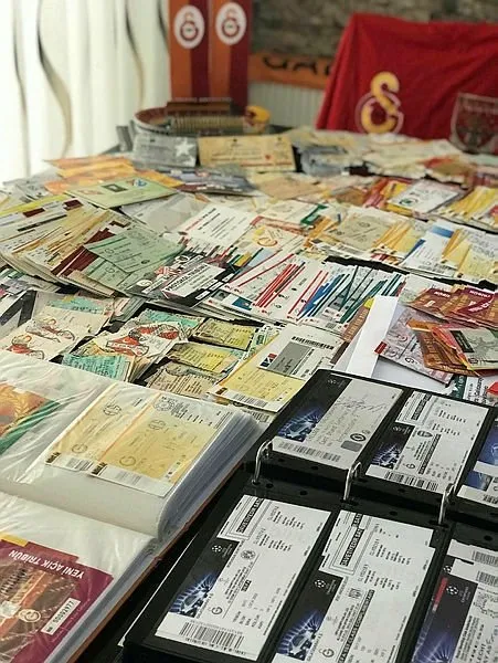 Yok böyle bilet koleksiyonu!