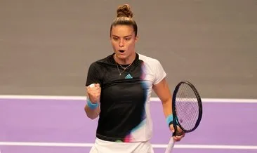 WTA Finalleri’nin ilk gününde Maria Sakkari, Jessica Pegula’yı 2-0 yendi