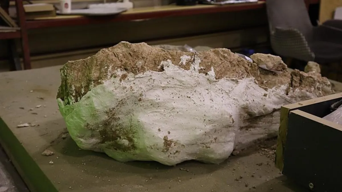 Kayseri’de 8 milyon yıllık ‘dev domuz’ kafatası bulundu Kayseri’de 8 milyon yıllık ‘dev domuz’ kafatası bulundu